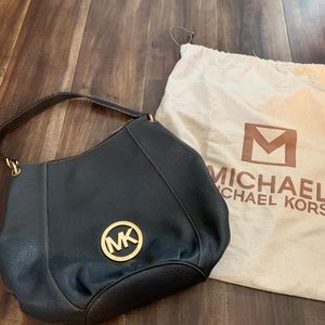 Michael Kors navy blue purse